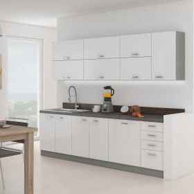Modułowe meble kuchenne Bianca 260cm stwórz własną kuchnię