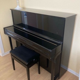 Pianino czarne young chang  jak nowe