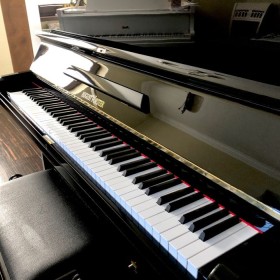 Pianino August Forster czarne 120