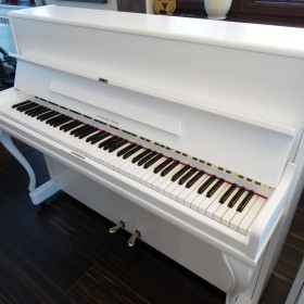 Pianino Nordiska 114 biale  od Piano Design