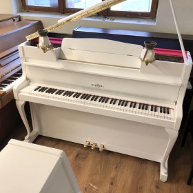 Pianino schimmel biale 112C