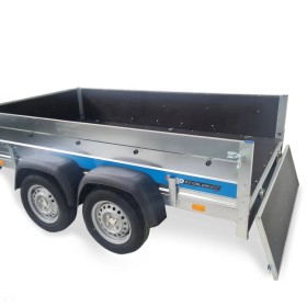 Faro SOLIDUS+ 750kg 300x150x35 WZMOCNIONE BURTY PRZYCZEPA NOWA!