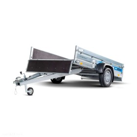 Faro TRACTUS MULTI+ 750kg 220x125x35 UCHYLNA WZMOCNIONE BURTY PRZYCZEPA NOWA!