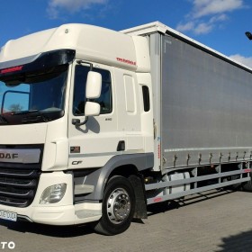 DAF CF 290 E6 Firana Tył Drzwi Dach Podnoszony / Zsuwany Długi 9.30m