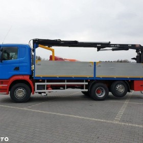 Scania R 400 LB 6x2 HDS Budowlanka Widły Oś Skrętna Super Stan