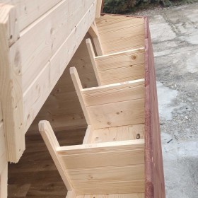 Kurnik 3.3x1.4 na nóżkach, linoleum, bardzo duzy!!