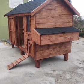 Kurnik 3.3x1.4 na nóżkach, linoleum, bardzo duży!
