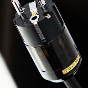 Kabel przewód zasilający PRĄDOWY 230V CROSS-TECH oplot - 1,5m