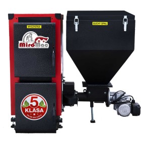 Piec CO na pellet  ekogroszek kocioł kotły 10 kW Miro-Mac 5 klasa