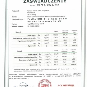 24kw kocioł piec na węgiel drewno 5 klasa