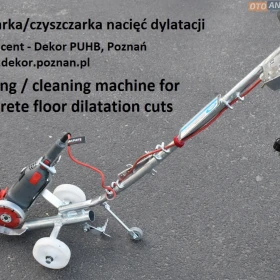 Frezarka do fazowania nacięć dylatacji i nacinania rowków w betonie, Expansion joint milling machine