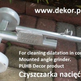Frezarka do fazowania nacięć dylatacji i nacinania rowków w betonie, Expansion joint milling machine
