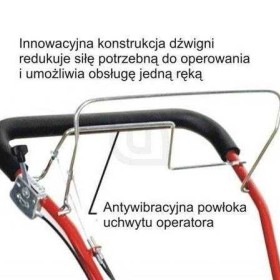 Kosiarka rotacyjna Dakr Tekton Czeska Nowa 4 Noże uchylne Raty 0%