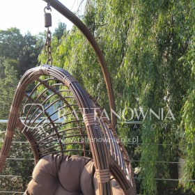 Fotel Wiszący Kokon Ogrodowy Bujany XXL Bujak Wiszący WYPRZEDAŻ -15%