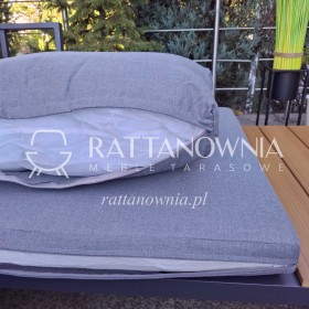 Narożnik Modułowy Aluminiowy Ogrodowy Nowoczesny Zestaw Wypoczynkowy