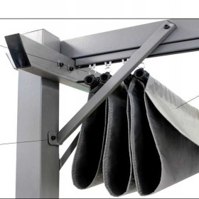 Pergola Ogrodowa Altana Tarasowa 3x4 Zadaszenie Pawilon Wolnostojący