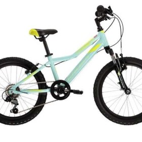 Rower Kross, dziecięcy Lea Mini 2.0 D, 20 cali , limonkowy
