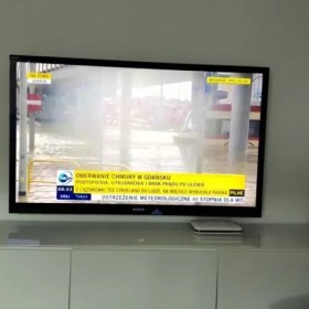 Montaż telewizorów na ścianie/suficie od 19 do 105 cali