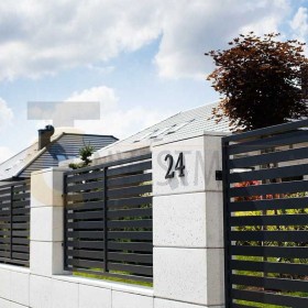 Bloczki ogrodzeniowe betonowe Bloczek słupek ogrodzeniowy betonowy