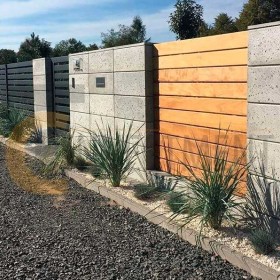 Bloczki ogrodzeniowe betonowe   Bloczek ogrodzeniowy betonowy PREMIUM