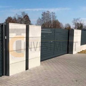 Bloczki ogrodzeniowe betonowe Bloczek słupek ogrodzeniowy betonowy