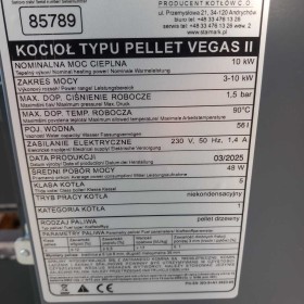 Stalmark Kocioł grzewczy piec na pellet - Pellet Vegas II 10 kW