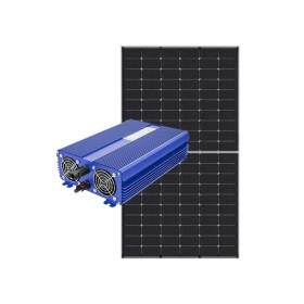 Zestaw do grzania wody, przetwornica Solarna 3kW, 6x panel Jinko 485W