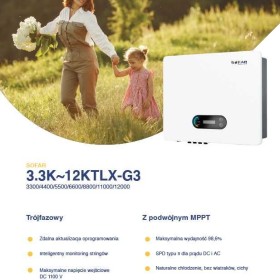 Falownik, inwerter Sofar Solar 5,5 KTL-X G3 różne modele (CENA BRUTTO)