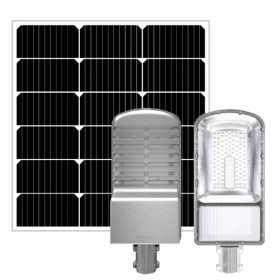 Lampa Solarna Uliczna 3000lm + panel fotowoltaiczny 65W BESSLER.PL