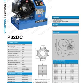 Zakuwarka mobilna do węży P32X 12V (na samochód)