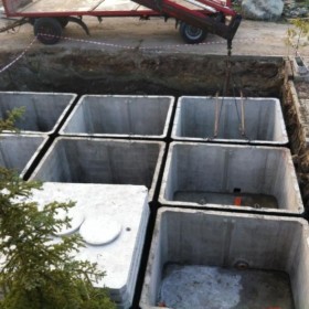 Szamba betonowe, Zbiorniki na Szambo, ŚCIEKI, Deszczówkę 4-12m3 WYKOP