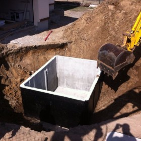Szamba Betonowe z WYKOPEM Zbiornik na SZAMBO jednokomorowy 6,8,10,12m3