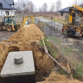 Szamba Betonowe, Zbiornik Betonowy na Szambo KOMPLEKSOWO z wykopem,