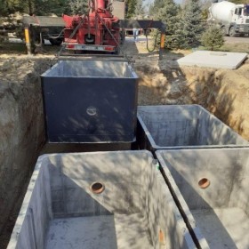 szamba betonowe zbiornik na szambo z wykopem, KOMPLEKSOWO, gwarancja