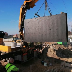 szamba betonowe z wykopem, zbiornik na deszczówkę, szambo od 4 do 12m3