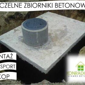 Zbiorniki na szambo, WYKOP, Szamba betonowe Szczelne, Zbiornik Atest