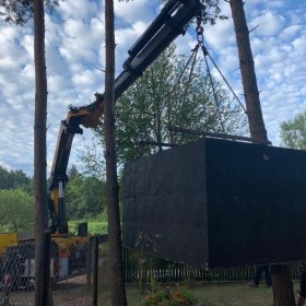 szamba betonowe, zbiornik na szambo, deszczówkę KOMPLEKSOWO Z WYKOPEM