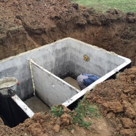 Zbiornik na Szambo, Szamba Betonowe, Zbiornik Betonowy z WYKOPEM