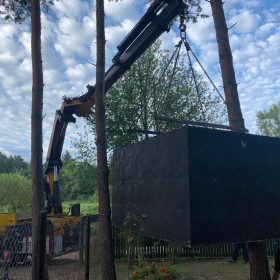 Szamba Betonowe z WYKOPEM, Zbiorniki Szambo Zbiornik betonowy 6,8,10m3