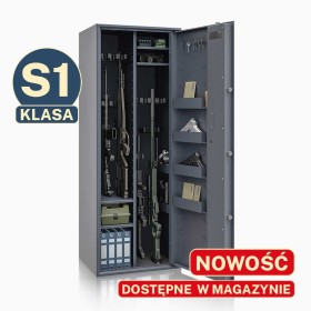 Szafa na broń SIEGEN MAX Kombi kl S1 16 szt. broni