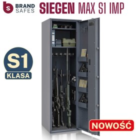 Szafa na broń SIEGEN MAX kl S1 12 szt. broni 83.12 zamek elektroniczny