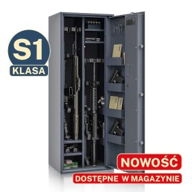 Szafa na broń SIEGEN MAX Kombi kl S1 12 szt. broni