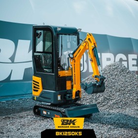 NOWA Mini Koparka Berger Kraus BK1250KSR z duża kabina KUBOTA