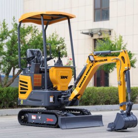 Nowa Minikoparka BK1250JS JOYSTICK skrętne ramie Berger Kraus