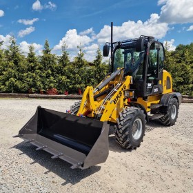 Ładowarka kołowa z kabina Berger Kraus BK816 do 1600kg YUNNEI Euro 5
