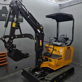 Mini Koparka Berger Kraus BK1500JS Joystick  osprzęt 1400kg KUBOTA
