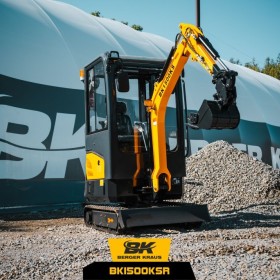 Mini Koparka Berger Kraus BK1500KSR z kabiną 1500kg YANMAR