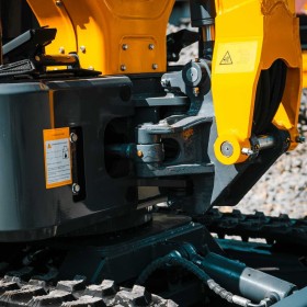 Mini Koparka Berger Kraus BK1250AS Kubota D722 górny siłownik
