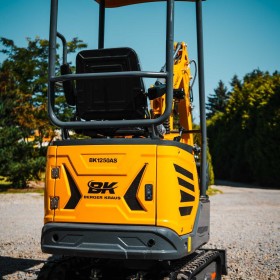 Mini Koparka Berger Kraus BK1250AS Kubota D722 górny siłownik