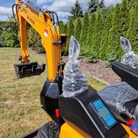 Mini Koparka Berger Kraus BK1300JSR silnik KUBOTA JOYSTICK osprzęt